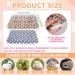 2 Pcs Small Animal Plush Bed Mat 35x27cm Washable Guinea Pig Bed Mat Fluffy Guinea Pig Bedding Mat Sleeping Pad for Bunny Hamster Guinea Pig Yellow Blue - Buy Online on SooperMarket.com