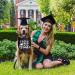 Dog Graduation Cap & Bandana Set - 2023 Black Tassel Graduation Outfit for Proud Pup of A Grad - Buy Online on SooperMarket.com