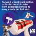 Pet Hair Remover Roller - Reusable Multi-Surface Fur & Lint Cleaner for Furniture Couch Carpet Car Seats - Portable Blue - Buy Online on SooperMarket.com