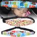MINGZE 2 Pcs Baby Kids Safety Head Support Seat Belt Stroller and Car Seat Sleeping Safe Band Fastening Belt Neck Protection Belt Safety Belt Protector Headrest Neck Support for Children Baby