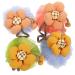 NOLITOY 4pcs Foaming Net Loofah Body Scrubbers Household Bath Loofah Cleaning Accessories Cartoon Skin Cleaning Scrubber Bath Accessories Shower Loofah Sponge Toiletries Child Pe Portable