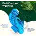 Pedi Couture Women's Pedicure Sandals - Turquoise Toe Separator Slippers - Buy Online on SooperMarket.com