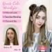 REECHO 2 PCS Mini Claw Clip in Messy & Cat Ears Hair Bun Extensions Wig Accessory Updo Hairpieces for Women Girls (Pack of 2-3.5" Wavy Medium Brown with Highlights) Pack of 2 - 3.5" Wavy Medium Brown with Highlights - Buy Online on SooperMarket.com