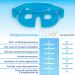 ICEHOF Eye Cooling Mask - Gel Eye Mask for Migraine Relief - Comfortable Upper Material with Storage Bag - Effective Forehead to Cheek Cooling Glasses - Buy Online on SooperMarket.com