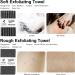 Yiclick 2 Pack Exfoliating Washcloth Towel - Korean Japanese African Body Scrubber Loofah Sponge - Shower Bath Exfoliator Rag - Buy Online on SooperMarket.com