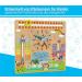 Woodywood Calendar Watch for Children - Bilingual Montessori Learning Clock in Wood - 30x30 cm - Teach Time Date & More Ideal Gift for Kids - Buy Online on SooperMarket.com