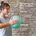 Live Infinitely 9 Barre Pilates Ball - Anti Burst Mini Ball for Yoga & Exercise - Includes Hand Pump & eBook - Mint Color - Buy Online on SooperMarket.com