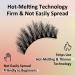 WILD UNIVERSE 3D Mink Faux Cat Eye False Eyelashes - 10 Pairs | 15mm Wispy Lightweight Curly Lashes - B010 - Buy Online on SooperMarket.com