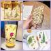Dried Pressed Flowers 170+ Pcs - Bulk Natural Floral Fillers for Resin Crafts & Jewelry - 5 Color Set - Buy Online on SooperMarket.com