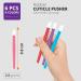 CATTOMBEEG Rubber Cuticle Pusher - Pack of 6 - Nail Art and Cleaner Tools for Men and Women - Six Colors Mix - Buy Online on SooperMarket.com