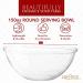 Clear Plastic Serving Bowls 150 Oz. 4 Pack - Round Disposable Bowls | Punch Bowl, Party, Chip & Candy Bowls | Large Salad Bowl Dish - Ideal for Salads, Parties, and Food Serving - Buy Online on SooperMarket.com
