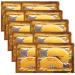 KAIQIKAIXI 10 Pairs Gold Gel Under Eye Patches Pairs Under Eye Mask With Hyaluronic Acid Hydrolyzed Collagen Reduce Dark Circles Puffy Eyes Undereye Bags Wrinkles