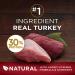 Purina ONE True Instinct High Protein Natural Dry Dog Food with Turkey & Venison - 7.4 lb Bag - Buy Online on SooperMarket.com