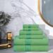 Hotel & Spa Quality Bamboo/Cotton Hand Towels - Set of 6, River Blue, 16x30 - Super Soft & Absorbent - Buy Online on SooperMarket.com