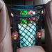 Car Seat Organizer| Elastic Storage Net| Mesh Bag for Car Boot| Backseat Barrier for Pets and Kids - Buy Online on SooperMarket.com