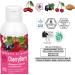 Helan I Sorbetti CherryBerry - Gentle Shower Gel & Shampoo for Women and Men with Vitamin C Sweet Almonds & Blackcurrant - Concentrated Hair & Body Wash with Revitalising Action - Made in Italy 150ml - Buy Online on SooperMarket.com