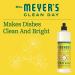 Mrs. Meyer's Clean Day Liquid Dish Soap - Honeysuckle Scent 16 oz | Eco-Friendly & Biodegradable Dishwashing Liquid - Buy Online on SooperMarket.com