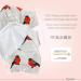 Dance Pattern Washable Cotton Face Mask for Kids & Adults - 2-Layer with Nose Bracket & Filter Bag - Oeko-Tex Standard 100 - Gray Red Birds - International Shipping Available - Buy Online on SooperMarket.com