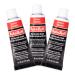AMACO Rub n Buff Wax Metallic Finish -3 Rub n Buff Ebony 15ml Tubes - Versatile Gilding Wax for Finishing Furniture Antiquing and Restoration - Rub and Buff ColorsSet of Three