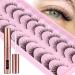Wispy False Eyelashes with Eyelash Glue Cat Eye Lashes Natural Look 10 Pairs Reusable Eyelashes 3D Fake Strip Lashes with 5ML Lash Glue Cat Eye Natual - Buy Online on SooperMarket.com