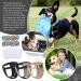 3 Pack Dog Trousers & Diapers - Adjustable Women's Bandages for Dogs in Heat | Washable Protective Pants - Buy Online on SooperMarket.com