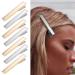160 Pieces Metal Hair Clips Set Alligator Crocodile Clips for Hair Styling 45mm Curls Separation & Hairdresser Clamps Silver/Gold | Essential Hair Accessories for Women - Buy Online on SooperMarket.com