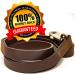Logical Leather 4 Ft Dog Training Leash - Heavy Full Grain Brown Leather Lead - Buy Online on SooperMarket.com