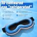 Cooling Gel 3D Sleep Eye Mask - Weighted Blackout Eye Mask for Dark Circles & Puffiness - Comfortable Reusable & Eyelash-Friendly - Relaxing Sleep in Pink - Buy Online on SooperMarket.com