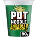 Pot Noodle Chicken & Mushroom vegetarian noodles Standard quick to make noodles 90 g - Buy Online on SooperMarket.com