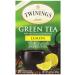 Twinings Lemon Green Tea - 20 Count | Refreshing Herbal Blend - Buy Online on SooperMarket.com