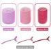 Jumbo Hair Rollers for Long Hair | Bmeliora Purple Rollers - Buy Online on SooperMarket.com