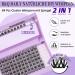 Eyelash Extensions Kit - 84 PCs Z06 BQ Individual DIY Lash Clusters for Beginners - Reusable Eyelash Bush & Single Lashes - D-10mm for Home Use - Buy Online on SooperMarket.com