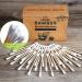 Bamboo Cotton Swabs - Biodegradable & Sustainable Ear Cleaner Sticks (400pcs) | Eco-Friendly Ear Hygiene - Buy Online on SooperMarket.com