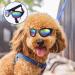 2 Pcs Dog Goggles Dog Sunglasses Dog Goggles Eye Protection Windproof Dog Glasses Anti-Fog Uv Protection Sun Glasses for Cat & Small Dogs (Black and White) - Buy Online on SooperMarket.com