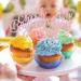 Rsstarxi 24 Pack Glitter Oh Boy Cupcake Toppers Celebrating Baby Boy Shower Cupcake Toothpicks Baby Shower Cake Decorations for Gender Reveal Boys Birthday Party Decorations Pink Style 2 Pink - Buy Online on SooperMarket.com