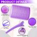 ZABLEE 33pcs Hair Rollers With Clips- 18 Self Grip Rollers -12 Duckbill Sectioning Clips -2 Comb -1 Braid Device For Hair curlers Roller for Long/short Hair Curly. Size 44mm 36mm 25mm For Adults-Kids - Buy Online on SooperMarket.com