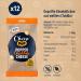 Shop 12-Pack Cheddar Cheese Popped Snacks - Crispy Airy & Protein-Rich | Slightly Spicy & Creamy 100% Cheddar Treats - International Shipping! - Buy Online on SooperMarket.com