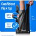 PWgoods Dog Poo Bags | 200 Pack | 33% Thicker & 25% Larger Dog Poop Bags with Tie Handles | 100% Leak Proof | Odor Free Pet Waste Disposal Bags | Discreet Opaque Black | Large Poo Bags Dogs - Buy Online on SooperMarket.com