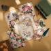 French Decoupage Paper Garden Floral Vintage Design - 16 Sheets, Rose Imprint, Crafts & Scrapbooking Decor - 8.27 x 11.22 Inch - Buy Online on SooperMarket.com