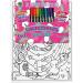 Splat Planet Unicorn Toddler Placemat with 10 Washable Magic Pens - Non-Toxic Color & Wash Out Mat - Buy Online on SooperMarket.com