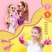 Yunlly 80s Neon Scrunchies - 96 Pcs Hair Ties for Women | 6 Colors - Buy Online on SooperMarket.com