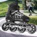 Adjustable Inline Hockey Skates - High Performance Blades for Men and Women - Black - Size Large (5-8US) - Buy Online on SooperMarket.com