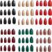 Fat-catz-copy-catz 24x Full Coverage Smooth Matte Stiletto pointed False Fake salon Nails Makeup (24x Matte Black Nails) - Buy Online on SooperMarket.com