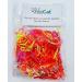 700 PCS Small Elastic Hair Bands - Multi Colour Hair Elastics for Styling - Buy Online on SooperMarket.com