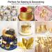 Nomeca Edible Luster Dust 8g Food Grade Gold Cake Dust - Metallic Shimmer Christmas Coloring Powder for Decorating Baking Fondant Gumpaste Chocolate Candy Drinks Cookies - Buy Online on SooperMarket.com
