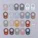 Soft Silicone Baby Pacifier Holder Clip - 5pcs Multi Colors | Free Silicone Adapter Rings - Shop Now! - Buy Online on SooperMarket.com