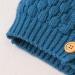 Puseky Baby Knit Sweater with Hooded Ears - 6-12 Months, Denim Blue - Buy Online on SooperMarket.com