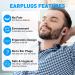 Soft Silicone Ear Plugs for Sleeping, Snoring, Work - Noise Cancelling 33 dB NRR - Reusable & Washable Loop Design - Hearing Protection for Noise Sensitivity - One Size Fits All - Buy Online on SooperMarket.com