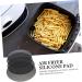 Zerodeko 4pcs Air Fryer Pad Air Fryers Airfryer Microwave Steamer Air Fryer Silicone Pad Washable Baking Mat Black 20.5X20.5X0.1CM - Buy Online on SooperMarket.com