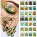 4 Bottles Special Shaped Nail Decorations 3D Nail Unique Accessories For Creative Nail Enthusiasts Nail Decorations For Festivals Rich Green Orange - Buy Online on SooperMarket.com